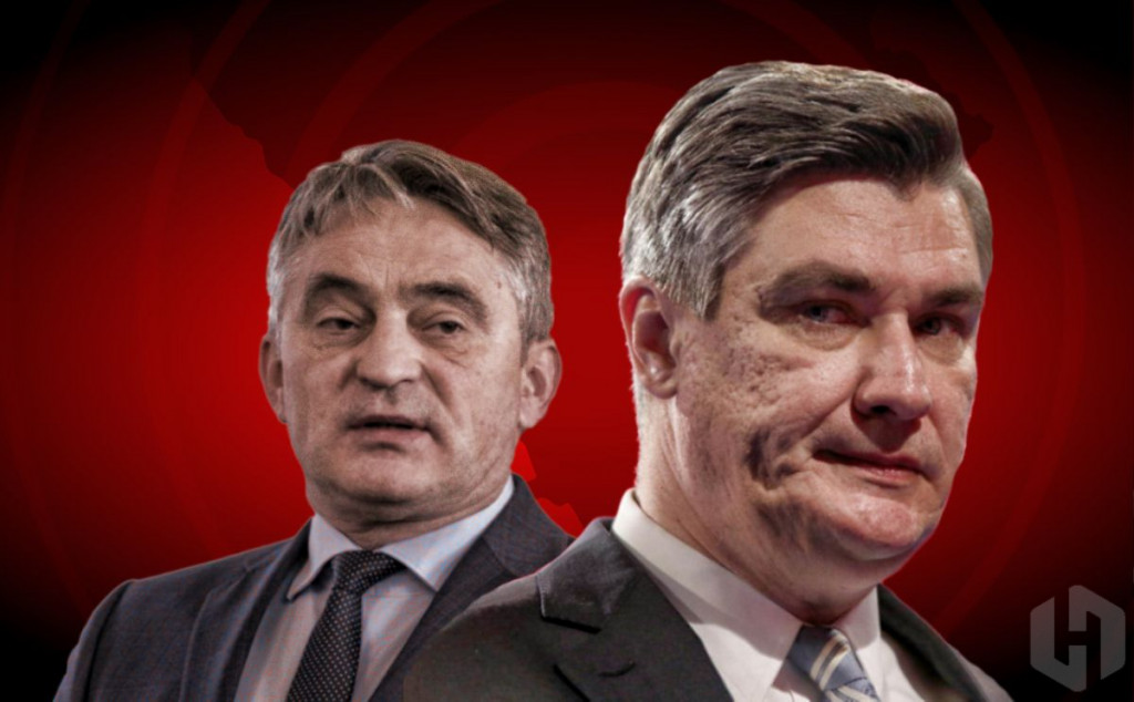 Željko Komšić i Zoran Milanović