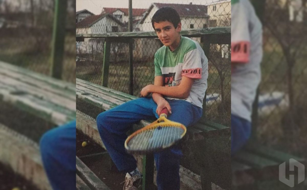 SKROMAN POČETAK Pogledajte sliku Marina Čilića iz djetinjstva