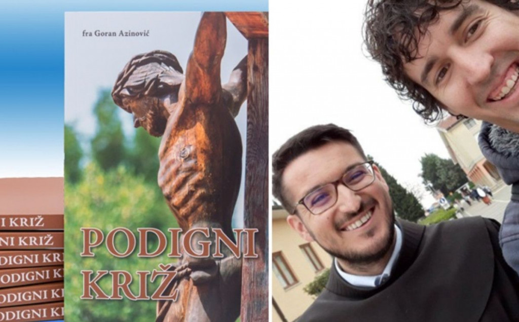 Mateo Ivanković i fra Goran Azinović u humanitarnoj akciji