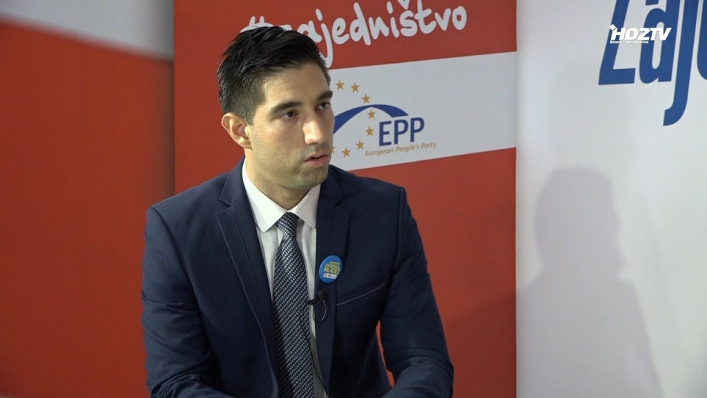 MARIO MIKULIĆ Predsjednik Mladeži HDZ-a BiH preuzeo mandat u Federalnom parlamentu