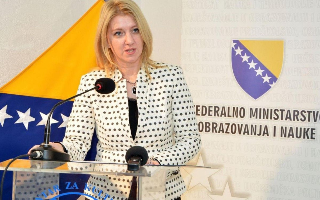 Ministrica obrazovanja i znanosti u Vladi FBiH podnijela ostavku