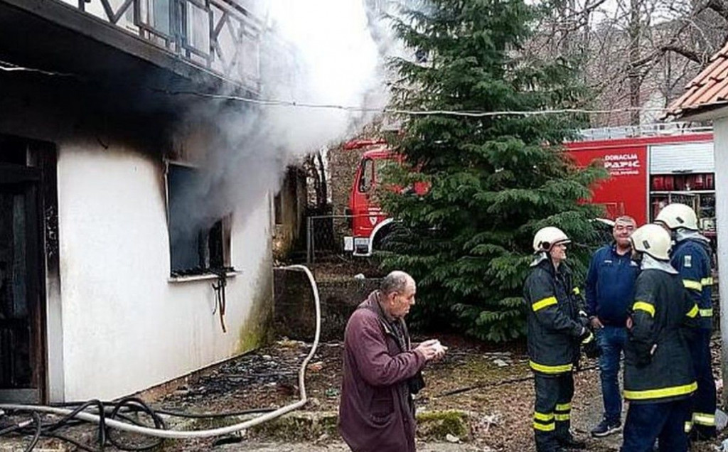 Požar u mjestu Kongora kod Tomislavgrada