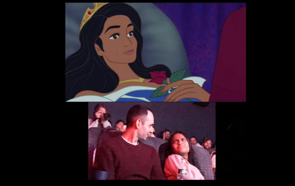 ORIGINALNA PROSIDBA Sebe i ženu koju voli ubacio u njezin najdraži Disneyjev crtić
