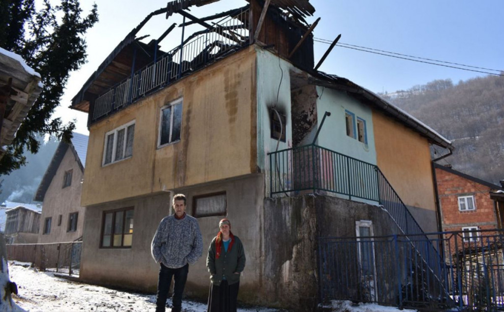 VATRA IM UNIŠTILA DOM Apel za pomoć četveročlanoj obitelji iz Vareša