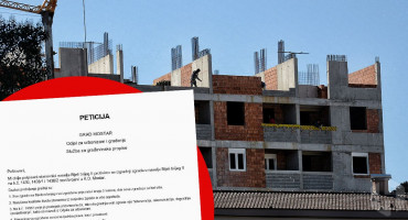 OGORČENI NA URBANIZAM Pola Brijega potpisalo peticiju, a investitor nastavio gradnju