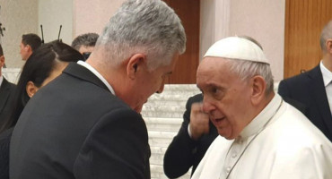 Dragan Čović i Papa Franjo