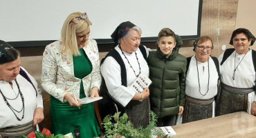 Mali Stipe Luburić ukrao show na predstavljanju knjige "Hercegovka godine"