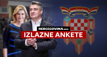 Zoran Milanović i Kolinda izlazne ankete