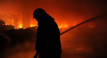 Njemačka, požar, zološki vrt, svijet, lampioni