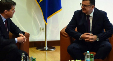 Predsjedatelj Tegeltija razgovarao s veleposlanikom SAD-a Nelsonom