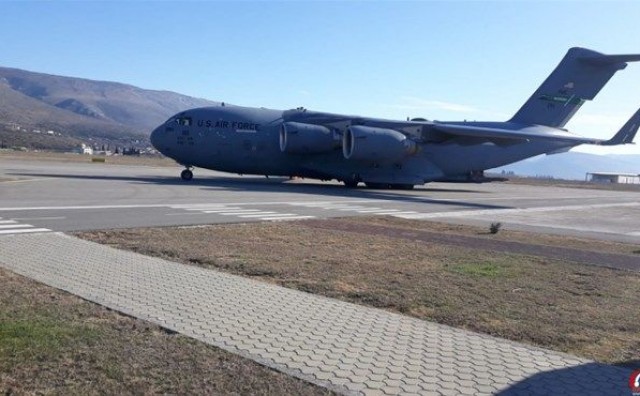 Na Mostarski aerodrom sletio jedan od najvećih aviona