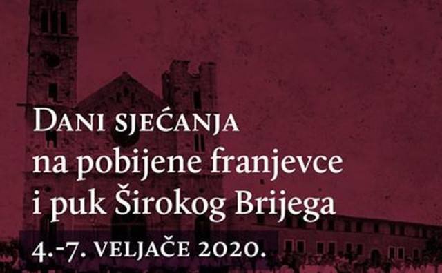 U Zagrebu organizirani "Dani sjećanja na pobijene franjevce i puk Širokog Brijega"