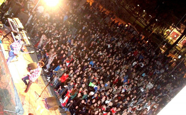 doček, hrvatski rukometaši, Hercegovina, Mostar