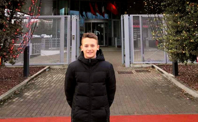 DINO BEGANOVIĆ Petnaestogodišnjak postao novi vozač Ferrarijeve akademije