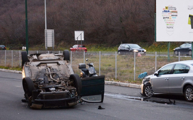 Objavljena snimka nesreće na parkingu u Mostaru