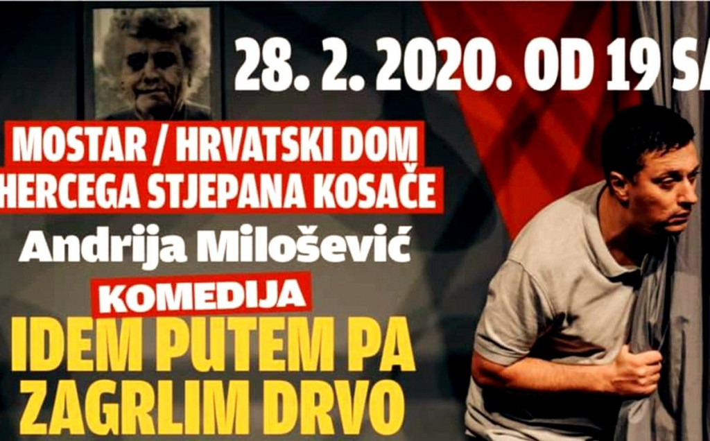 Mostarska publika će prva vidjeti urnebesnu komediju 'Andrija i Anđelka'