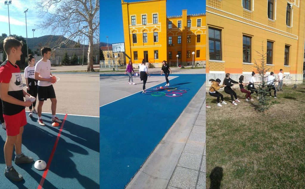 Mostarski gimnazijalci sportskim igrama protiv ovisnosti