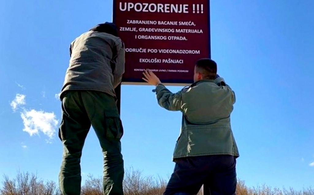 LIVNO Sanirano divlje odlagalište otpada, postavljene i kamere