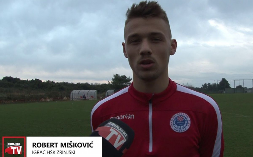 ROBERT MIŠKOVIĆ Želim opravdati povjerenje Zrinjskog