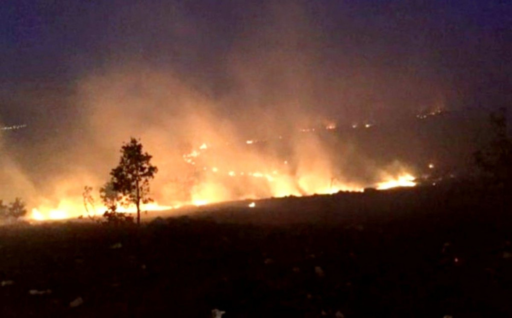 Požar u tomislavgradskim selima Zidine i Roško Polje