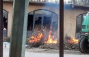 Požar u Čitluku kod robne kuće
