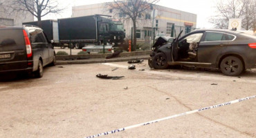 JEDNA OSOBA OZLIJEĐENA U Grudama teža prometna nesreća