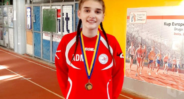 ATLETIČARKA ZRINJSKOG Ana Dorotea Markić dvoranska prvakinja države
