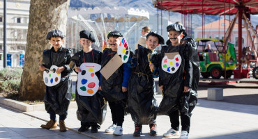 OD PINGVINA DO ZNANSTVENIKA Mostarske maškare u režiji najmlađih