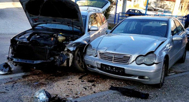 PROMETNA NESREĆA U SOVIĆIMA Sudarila se dva automobila