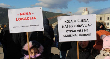 uborak, prosvjedi, deponija, uborak