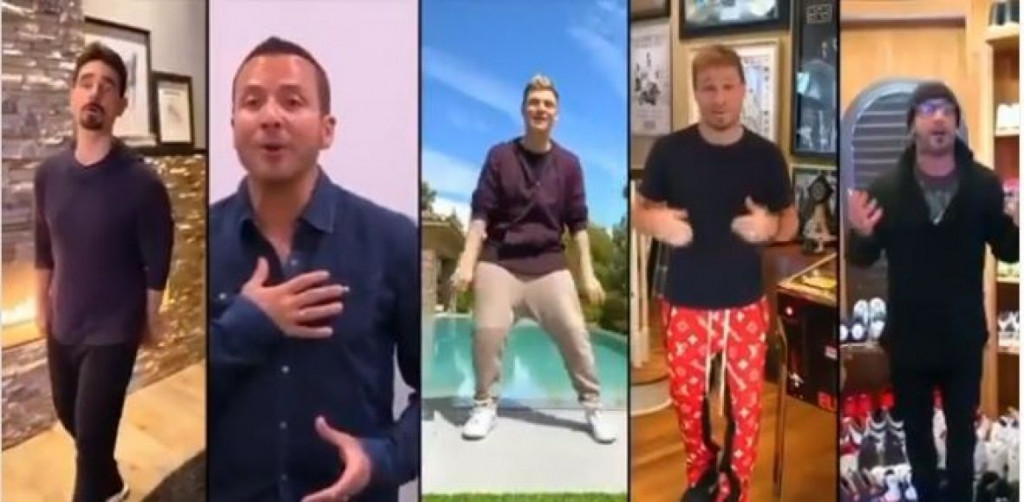 IZ SVOJIH DOMOVA Backstreet Boysi oduševili sve u izolaciji hitom iz devedesetih
