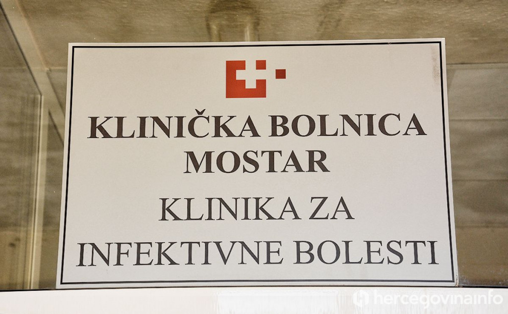 COVID BOLNICA MOSTAR Broj hospitaliziranih posljednjih dana je u postupnom rastu