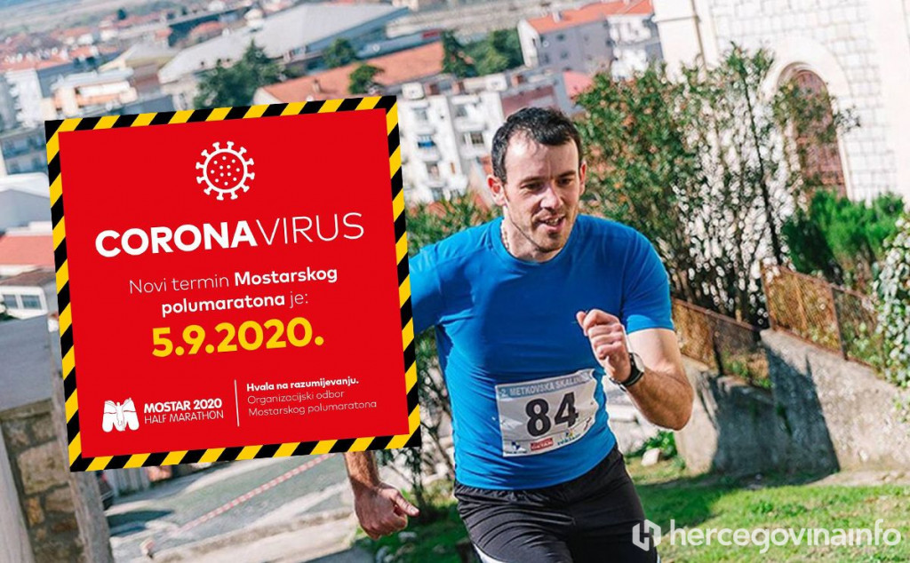 MOSTARSKI POLUMARATON Odgođen 'Mostar Run Weekend'