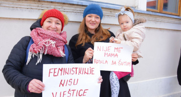 Marš povodom Dana žena