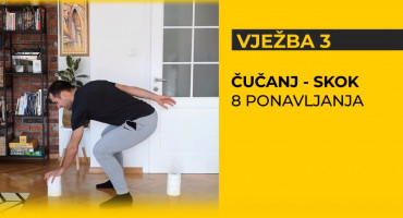 TRENIRAJ ĐE I SJEDIŠ eroGAG pokrenuo program tjelovježbe iz karantene!