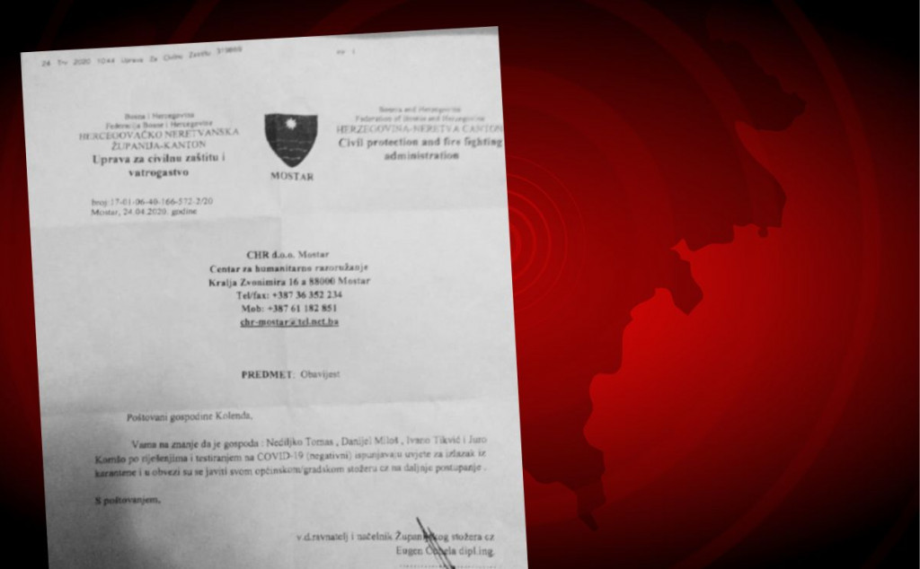PUŠTENI NEGATIVNI, PA JEDAN POZITIVAN Osobe koje su boravile u karanteni u Ortiješu najavile tužbu protiv Stožera