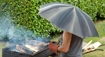 Na sutrašnje roštiljanje ponesite kišobrane