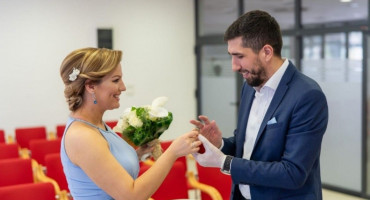 VJENČALI SE U SRED EPIDEMIJE Oženio se Salmir Kaplan