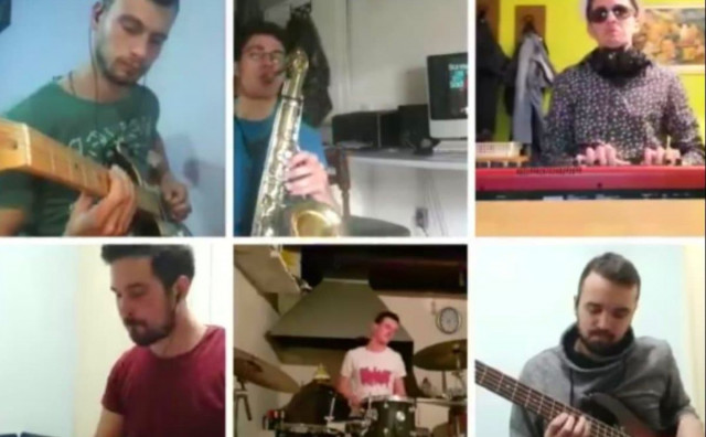 GLAZBOM PROTIV PANIKE Mostarci snimaju jam sessione iz karantene