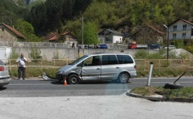 Detalj s prometne nesreće