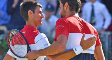Marin Čilić i Novak Đoković