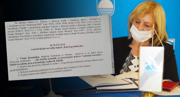 Kćerka Radmile Komadine ne radi u Gradskoj upravi Mostara