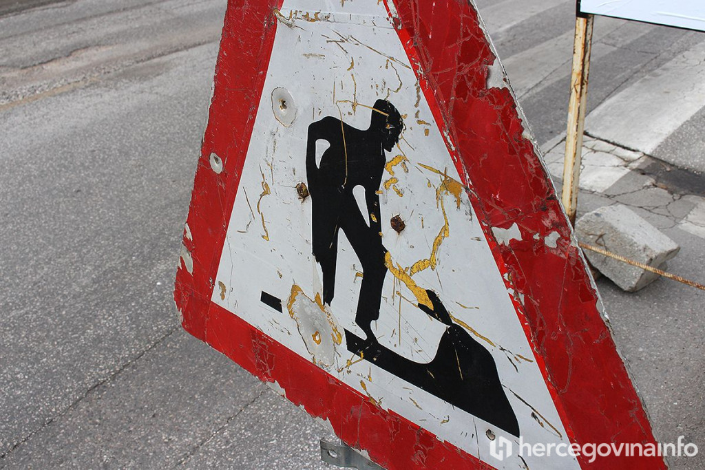 RADOVI NA CESTI U narednih mjesec i pol iz Mostara za Trebinje se ide preko Bileće