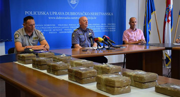 Zapljena kokaina u Dubrovniku