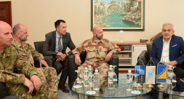 SASTANAK U VIJEĆNICI Bešlić i pripadnici NATO-a o gašenju požara i protupožarnoj bazi u Mostaru