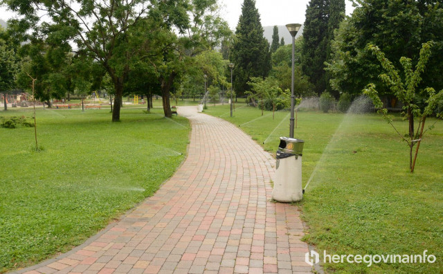 Park Zrinjevac prskalice