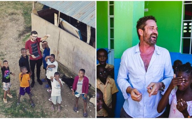 JOZO IVANKOVIĆ Djeca na Haitiju su sretna iako nemaju puno toga, a Gerard Butler je jednostavan čovjek