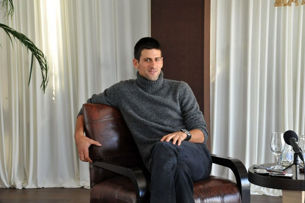 Novak Đoković na proputovanju kroz BiH