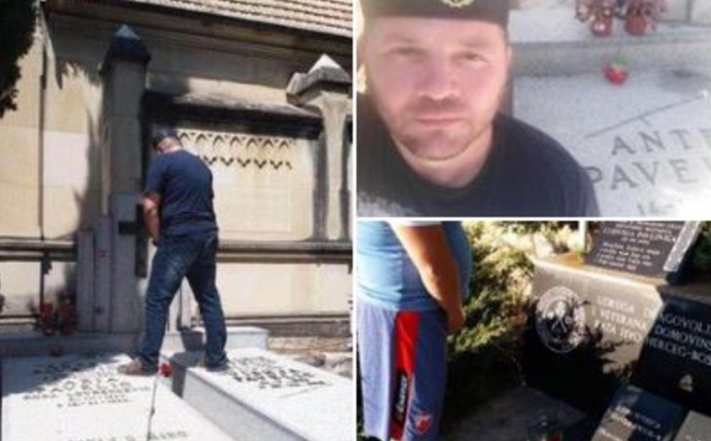 POLICIJA TRAGA ZA PIŠONJOM Ovo mu nije prvi put, urinirao je i po grobu Ante Pavelića