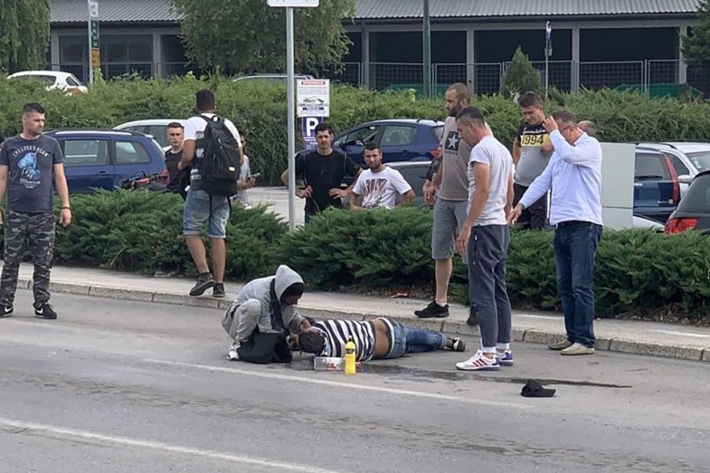 VISOKO Potuklo se više migranata, dvojica završila u bolnici
